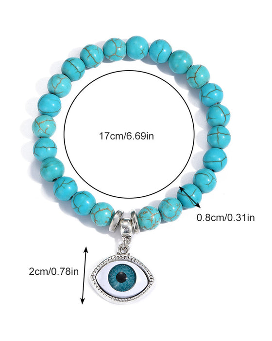 Bohemian Västerländsk Turkos armband för kvinnor