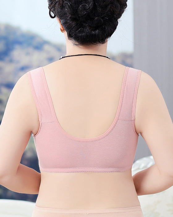 Bekväm Och Praktisk Bh Med Framknäppning