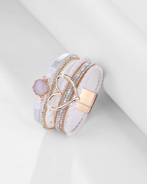 Bohemisk Hjärta  armband