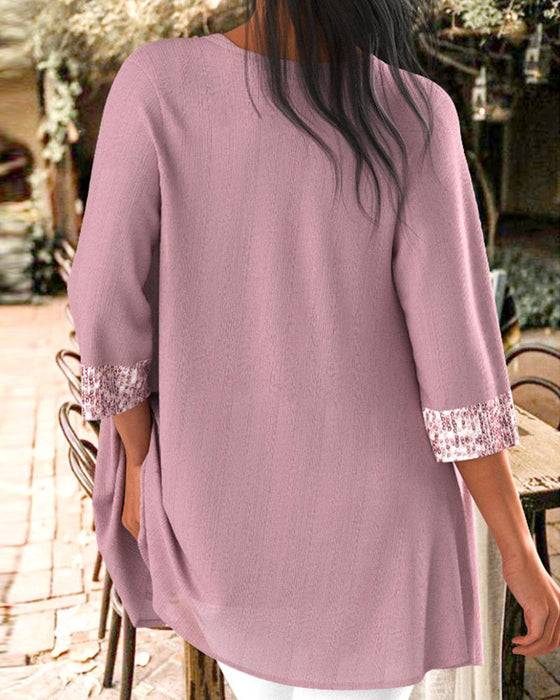 Linnekofta med paljetter