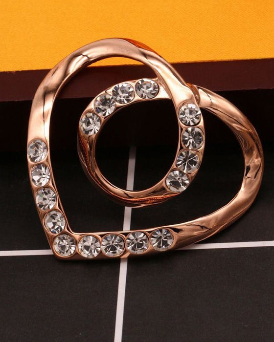 Hjärtformad tjockare halsduksklämma