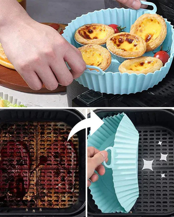 Bakplåt i silikon för ångfritös