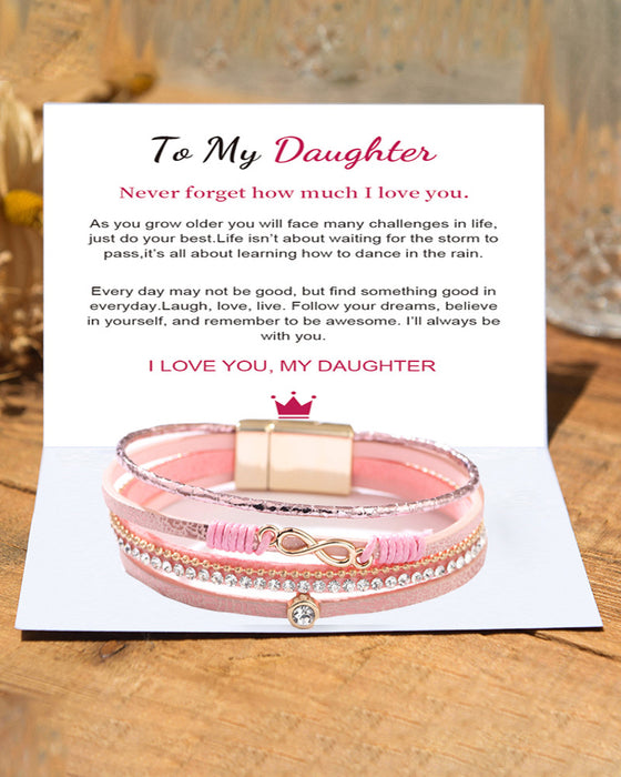 Armband med magnetiskt spänne för damer