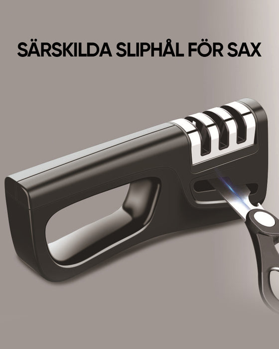 Multifunktionell snabbvässare