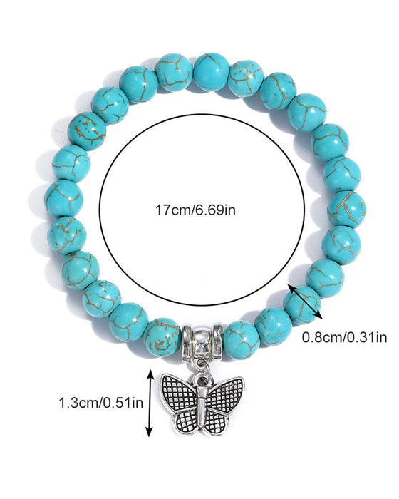 Bohemian Västerländsk Turkos armband för kvinnor