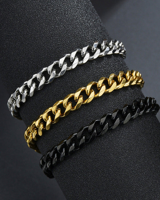 Polerat Armband i Titan