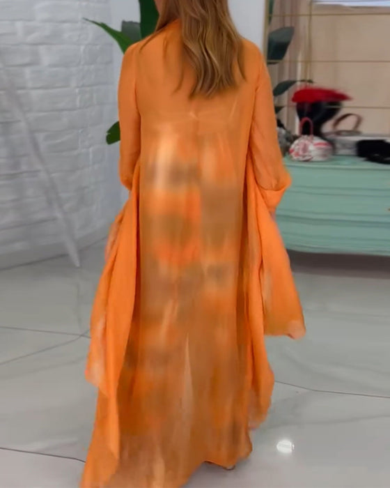 Kostym med elegant och moderiktig stil