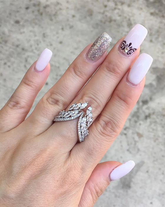 Änglavingsring och armband