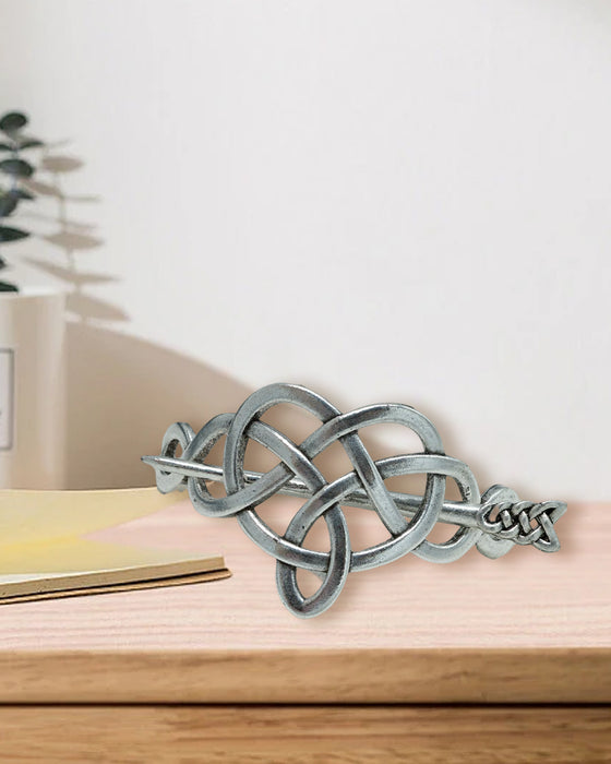 Årgång Silver vikingamönster keltiska hårnålar etniska smycken