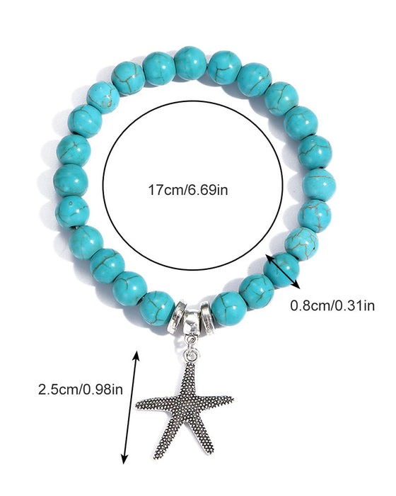 Bohemian Västerländsk Turkos armband för kvinnor