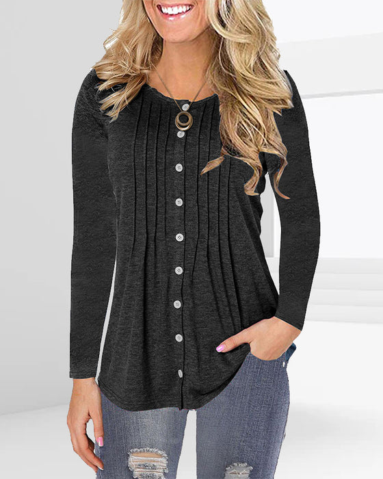 Dagligen Topp med långa ärmar