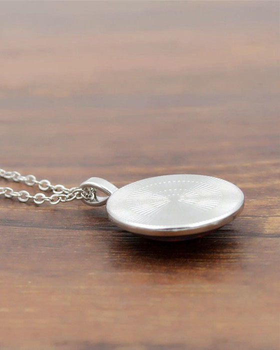 Datura blommor halsband-set