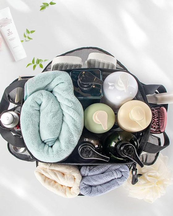 Handväska i mesh med stor kapacitet