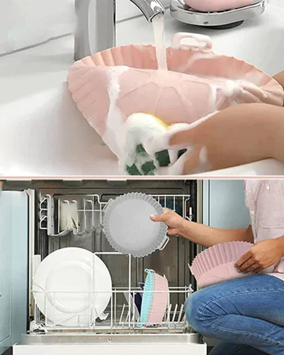 Bakplåt i silikon för ångfritös