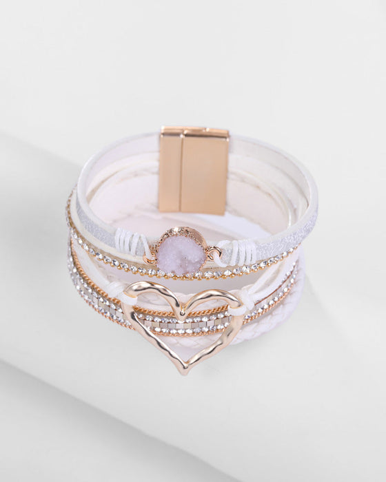 Bohemisk Hjärta  armband