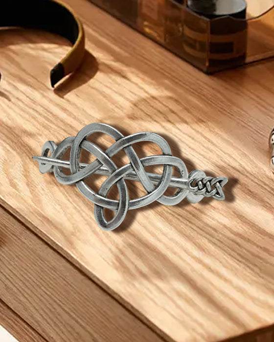 Årgång Silver vikingamönster keltiska hårnålar etniska smycken