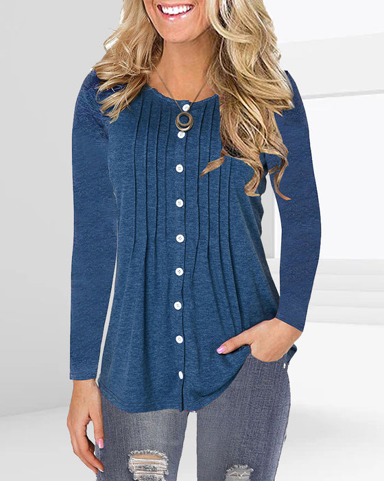 Dagligen Topp med långa ärmar