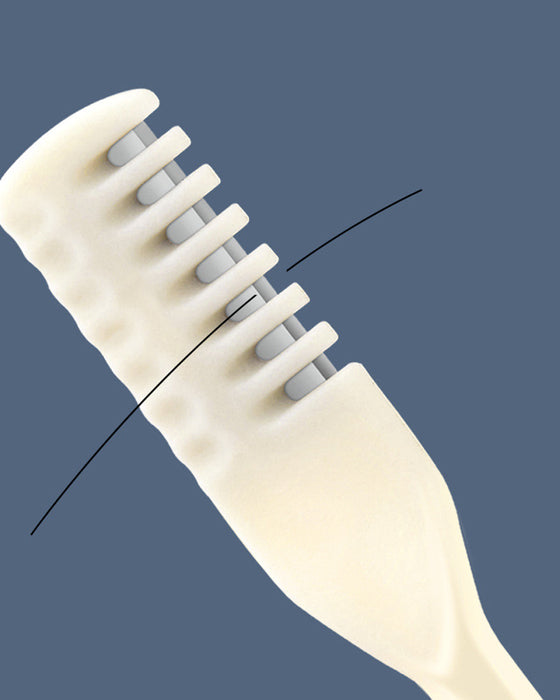 Rostfri dubbelhårig näshårkniv