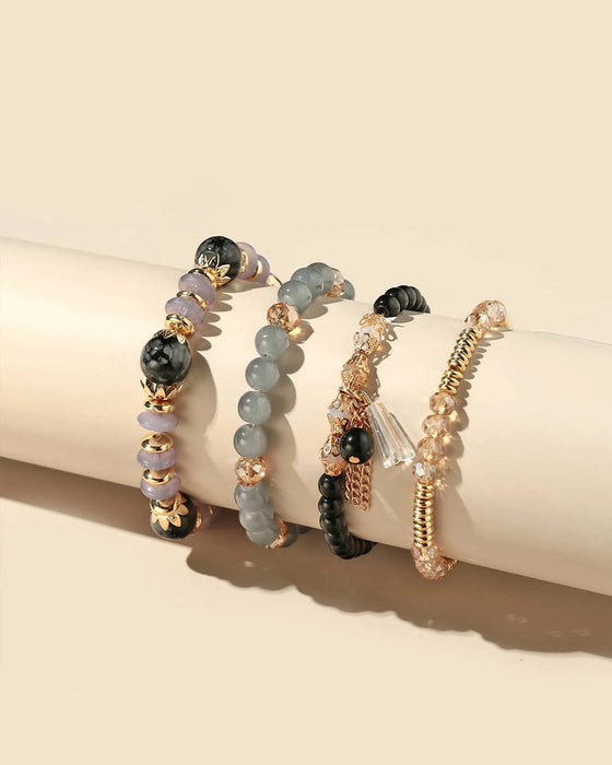 Boho Fringe Multilayer Beaded Armband