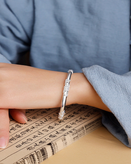 Armband med justerbart med blommigt