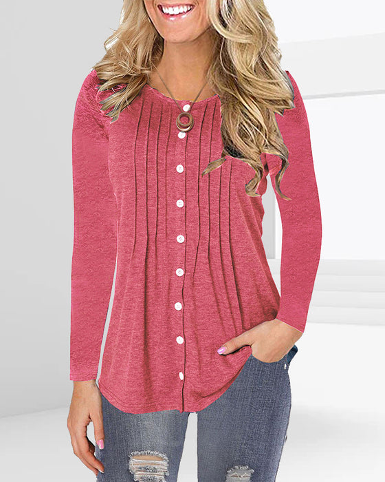 Dagligen Topp med långa ärmar