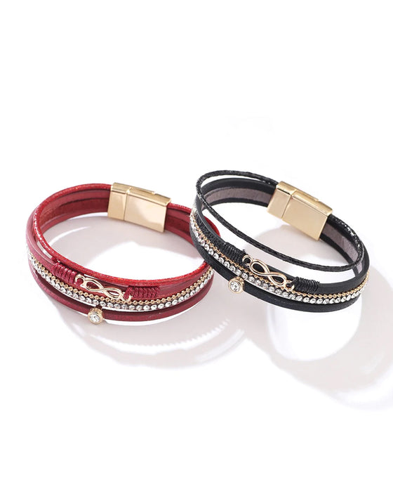 Armband med magnetiskt spänne för damer