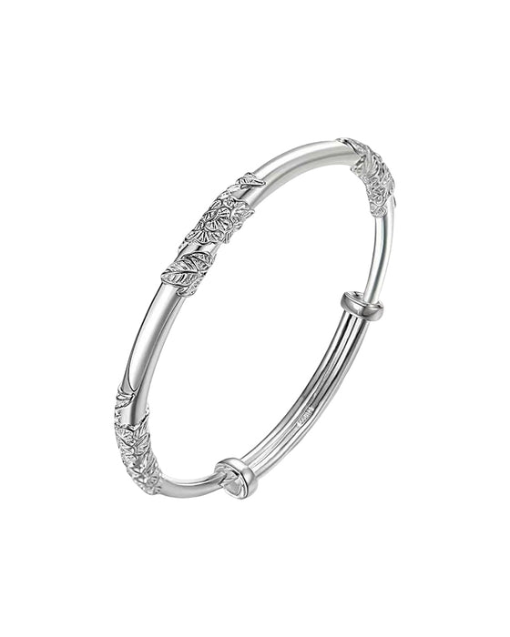 Armband med justerbart med blommigt