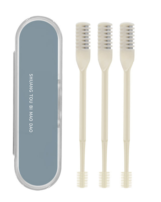 Rostfri dubbelhårig näshårkniv